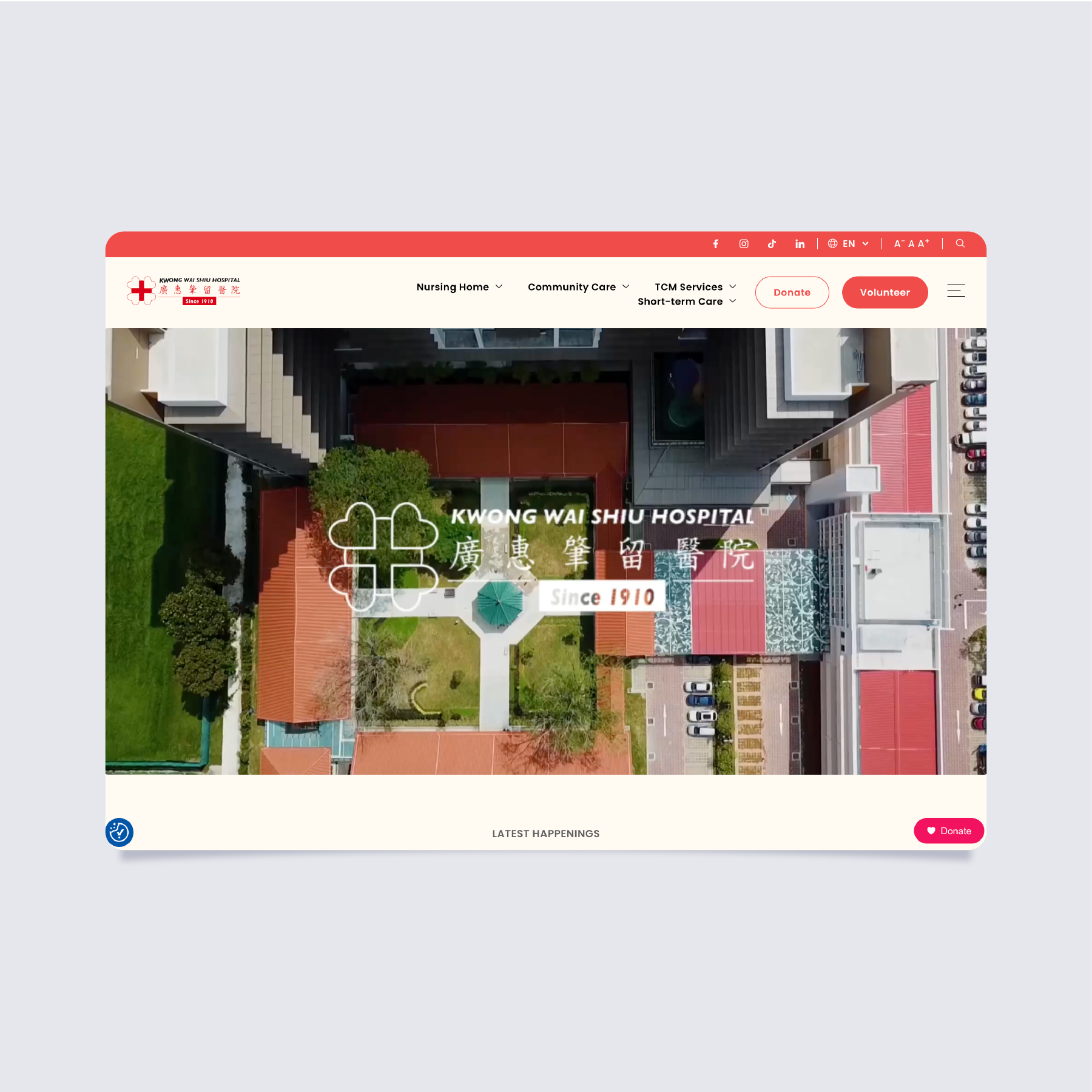 Kwong Wai Shiu Hospital Website
